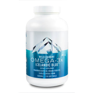 Icelandic Blue Omega-3X - 1 Month Supply - Pharmaceutical Grade