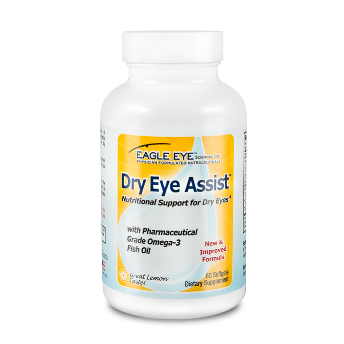 Dry Eye Assist- 1 Month Supply - Pharmaceutical Grade